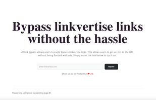 AdLink Bypass screenshot 1
