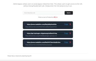 AdLink Bypass screenshot 1