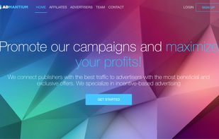 We connect publishers with the best traffic to advertisers with the most beneficial and exclusive offers. We specialize in incentive-based advertising