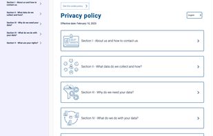 Admeet Privacy Policy in Legal Design