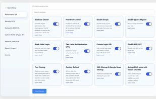 More Admin Optimizer modules