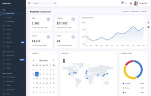 AdminKit screenshot 1