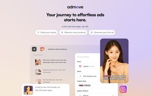 Welcome screen
