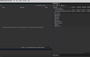 Adobe Media Encoder screenshot 1