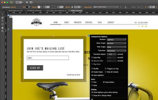 Adobe Muse screenshot 1