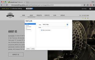 Adobe Muse screenshot 1