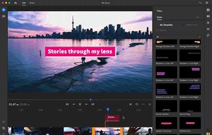 Adobe Premiere Rush screenshot 1