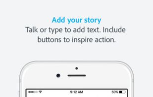 Adobe Spark Page screenshot 3