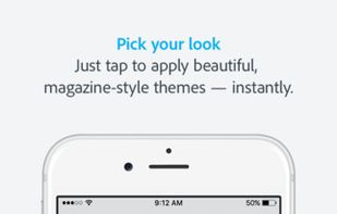 Adobe Spark Page screenshot 2