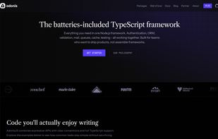 AdonisJS screenshot 1