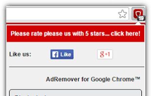 AdRemover for Google Chrome screenshot 1