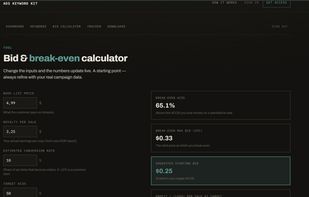 Ads Keyword Kit screenshot 1
