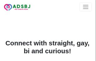 ADSBJ.com Homepage Mobile View