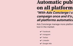 AdsConcierge screenshot 1