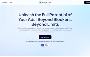 Adspective screenshot 1