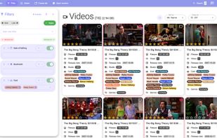 Videos grid