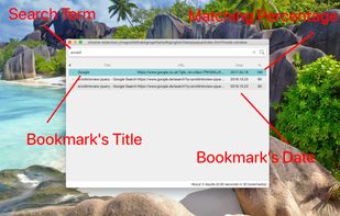 Advanced Bookmark Search screenshot 1