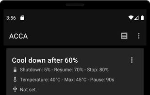 Advanced Charging Controller App (AccA) screenshot 3