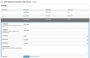 Advanced Custom Fields screenshot 1