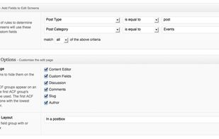 Advanced Custom Fields screenshot 1