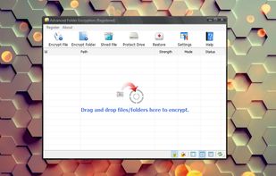Advanced Folder Encryption screenshot 1