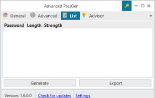 Advanced PassGen screenshot 3