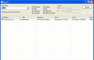 Advanced Phonebook screenshot 2