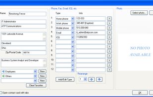 Advanced Phonebook screenshot 1
