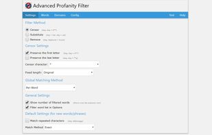 Advanced Profanity Filter screenshot 1