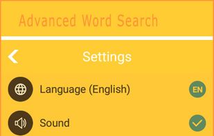 Advanced Word Search Puzzle screenshot 1