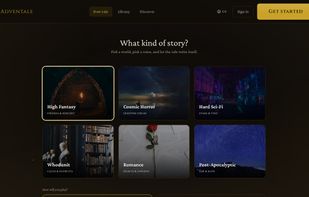 Adventale screenshot 1