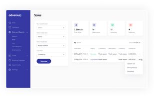 Follow your sales to the door