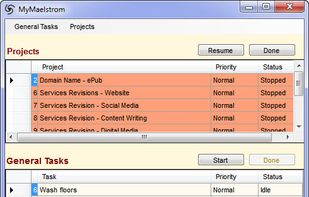 Project and General To-Do list