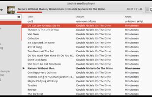 Xnoise Media Player screenshot 1