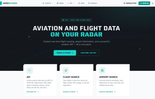 AeroDataBox Website
