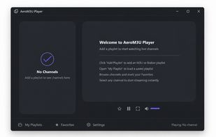 AeroM3UPlayer screenshot 1
