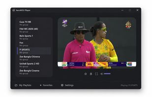 AeroM3UPlayer screenshot 1