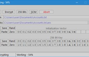 AES Metal screenshot 1