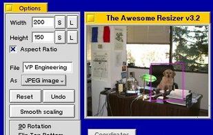 The Awesome Resizer screenshot 1