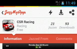 JazzMyApp screenshot 1