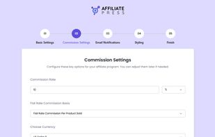 Easy Setup Wizard Screen 1