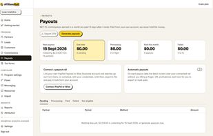 Payouts from your own account, never from ours