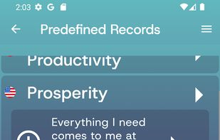 Affirmations Lab. screenshot 2