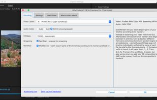 AfterCodecs screenshot 1