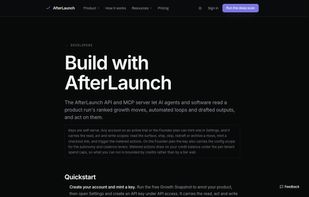 AfterLaunch screenshot 2
