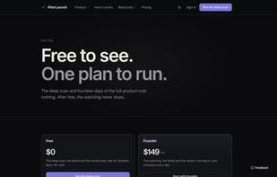 AfterLaunch screenshot 1