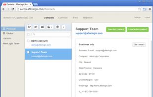 AfterLogic Aurora screenshot 1