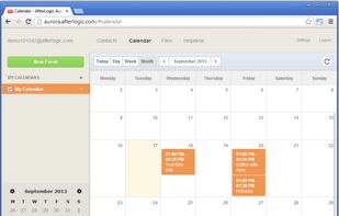 AfterLogic Aurora screenshot 2