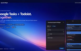 Agenda Widget for Windows screenshot 1
