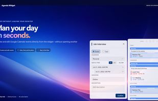 Agenda Widget for Windows screenshot 2